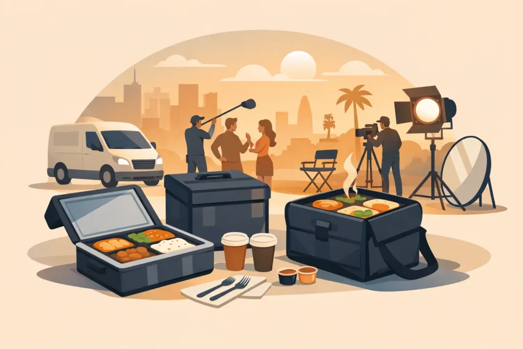 Hot Box Meals for Location Shoots That Deliver