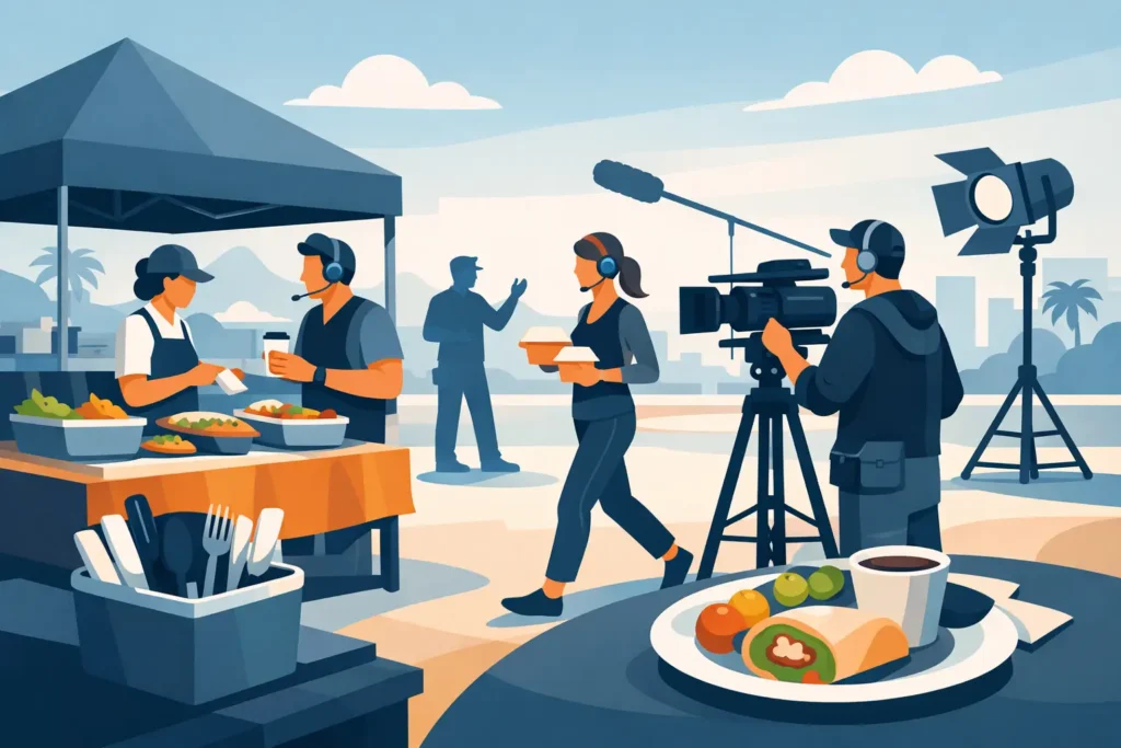 TV Commercial Shoot Catering That Keeps Crews Moving