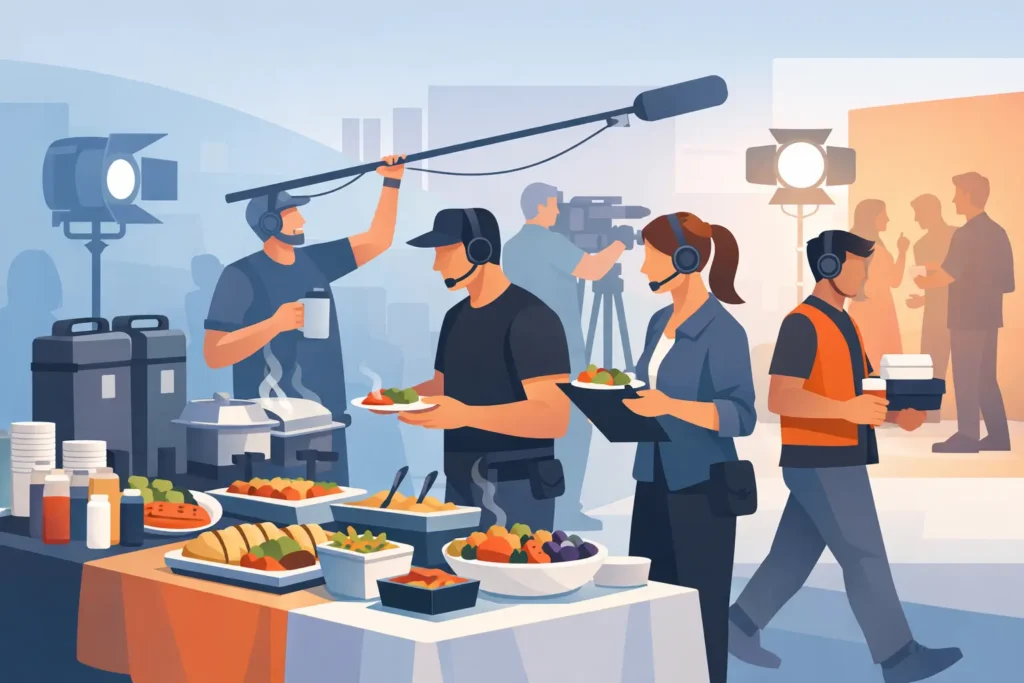 Catering for Studio Productions That Keeps Crews Moving 2 Catering for Studio Productions That Keeps Crews Moving