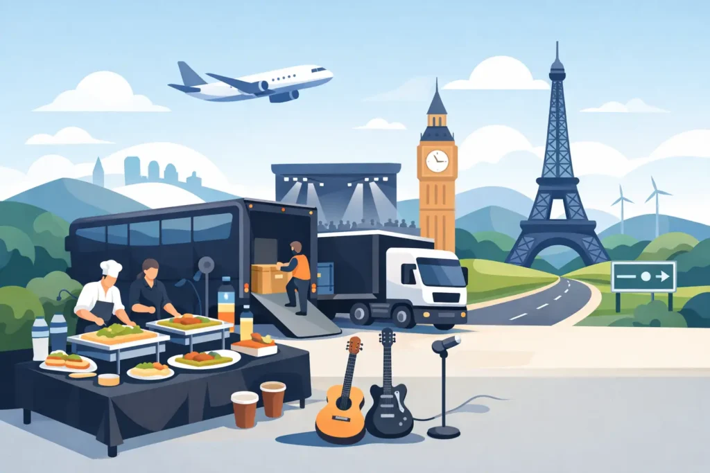 Concert Tour Catering UK and Europe That Delivers 2 Concert Tour Catering UK and Europe That Delivers