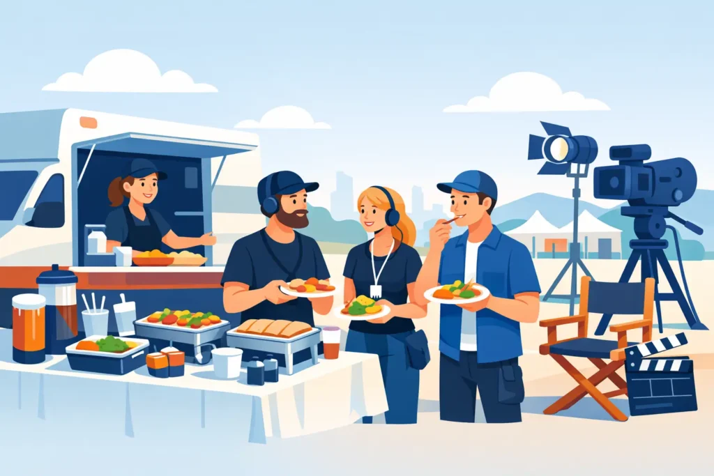Crew Catering UK for TV, Film and Events