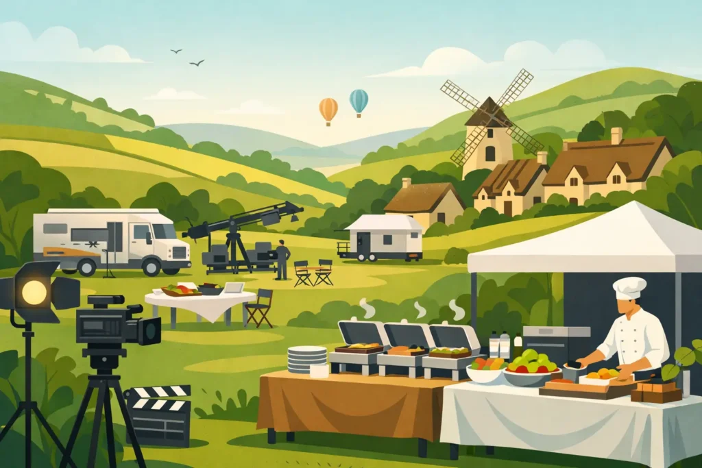 Exceptional TV and Film Catering in the Cotswolds