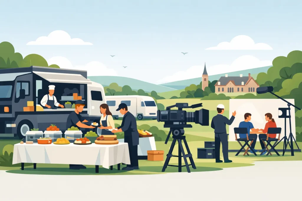 Expert TV and Film Caterers Buckinghamshire