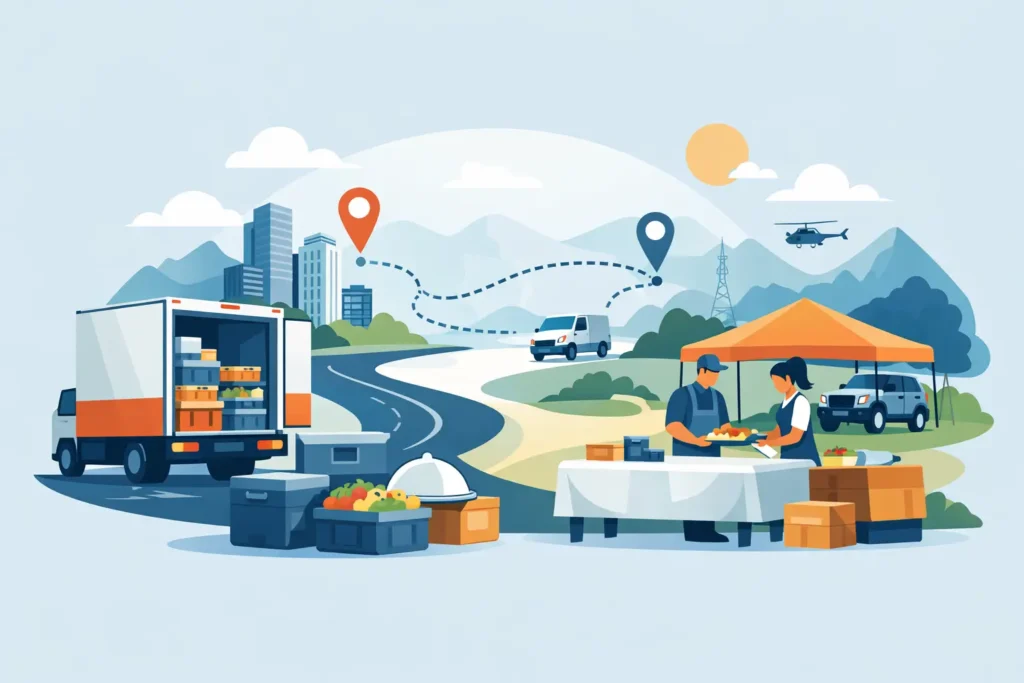 How to Cater Remote Locations Without Delays