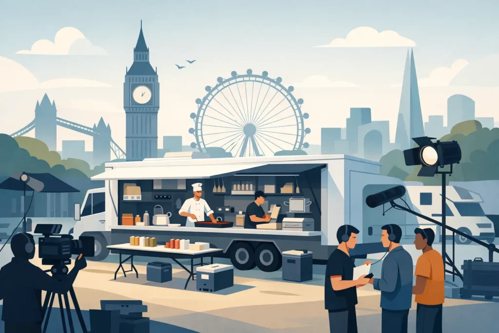Mobile Kitchens for Busy London Productions