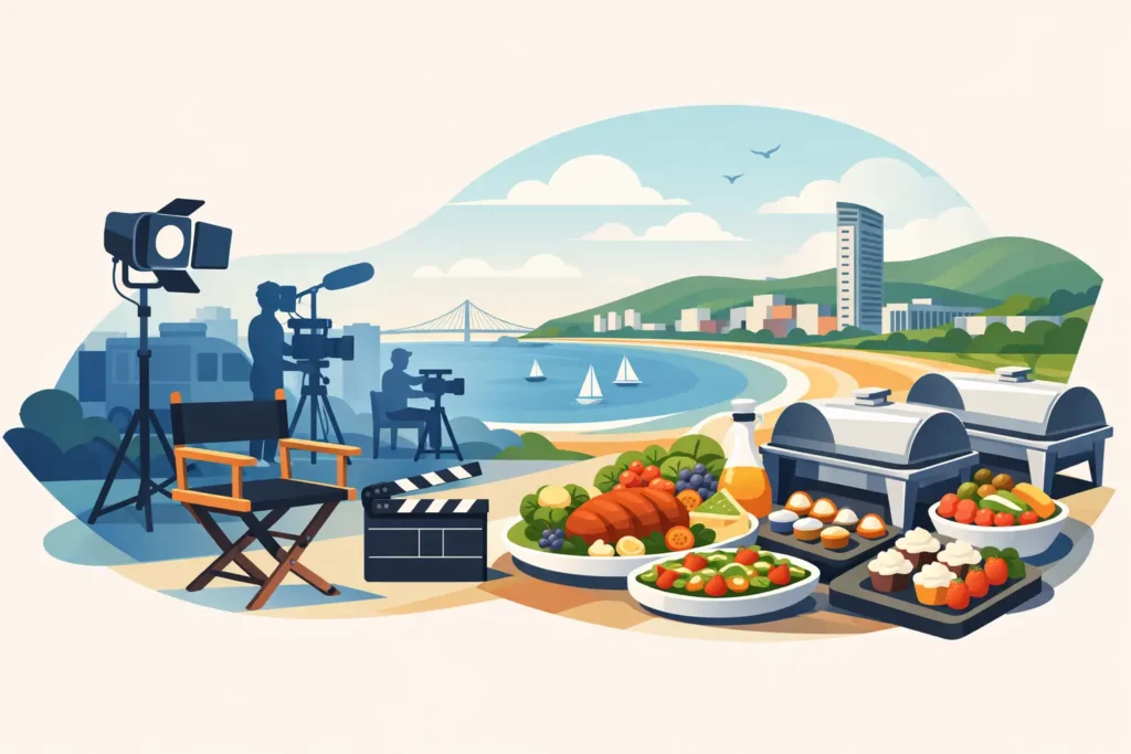 Premium TV and Film Catering in Swansea, Wales