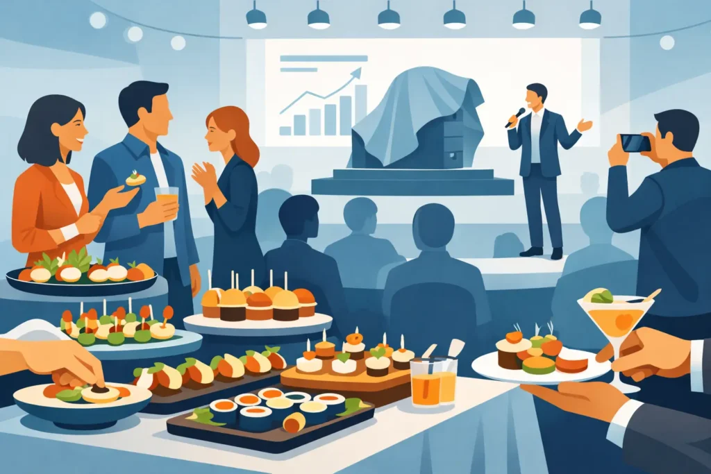 Product Launch Catering That Keeps Guests Engaged