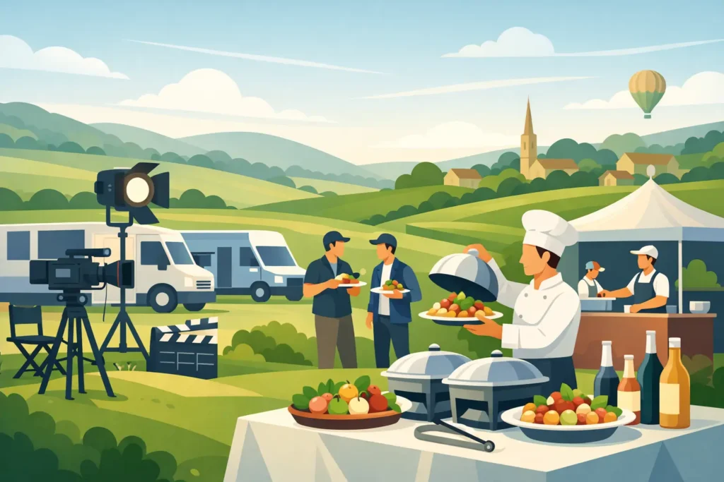 Reliable TV and Film Catering Gloucestershire