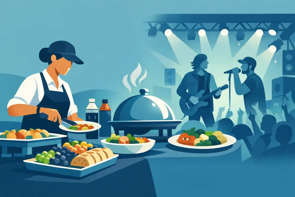 Tour and Artist Catering for Concerts That Delivers