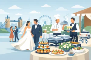 Wedding Catering London That Keeps the Day Moving