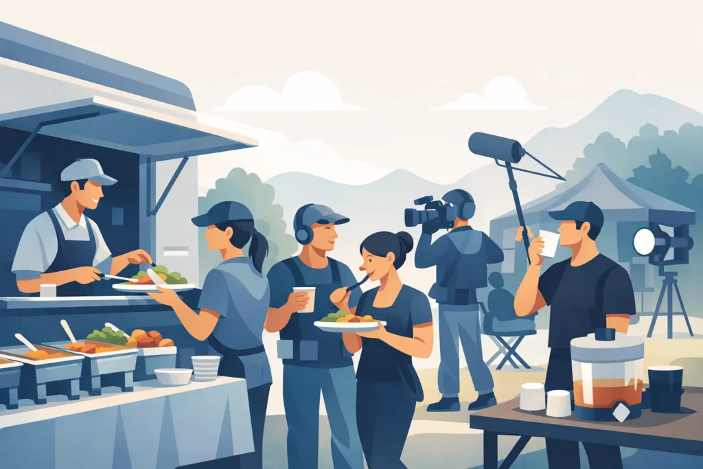 What Is Unit Catering for Film and TV Crews? 2 What Is Unit Catering for Film and TV Crews?