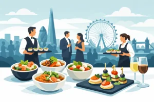 Canapes Bowl Food for London Events That Runs Smoothly