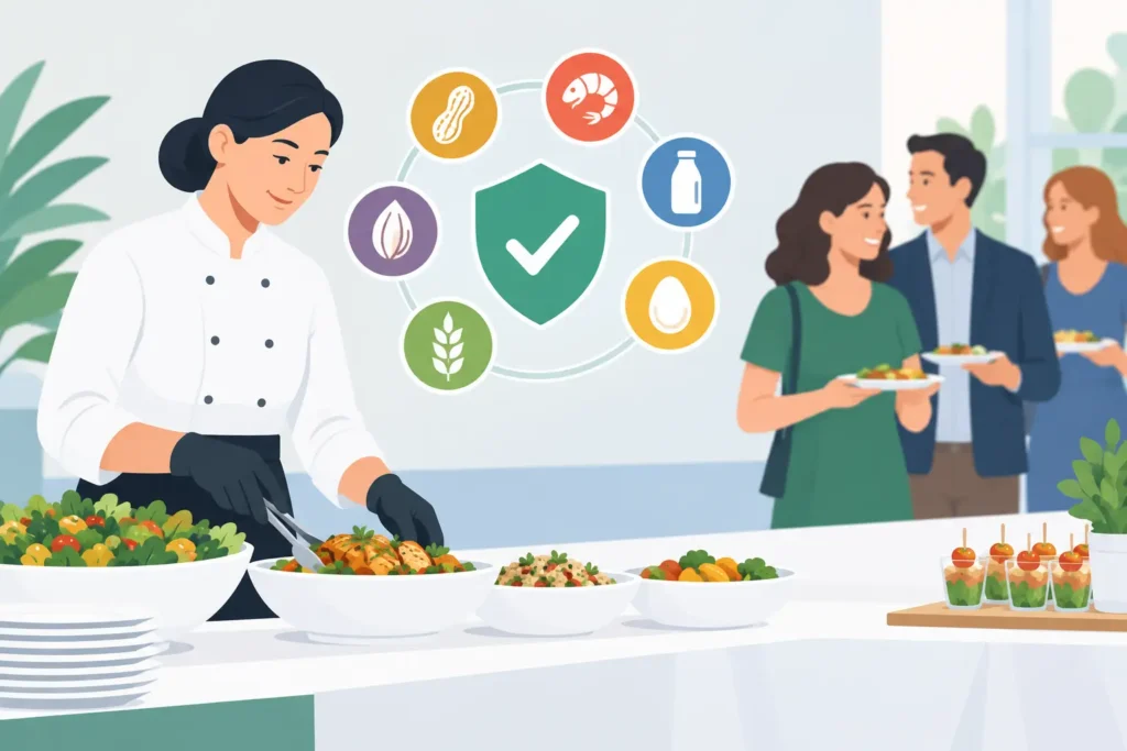 Catering Allergy Policies That Keep Guests Safe 2 Catering Allergy Policies That Keep Guests Safe