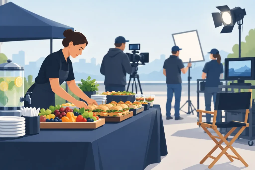 Catering Call Times That Keep Productions Moving 2 Catering Call Times That Keep Productions Moving