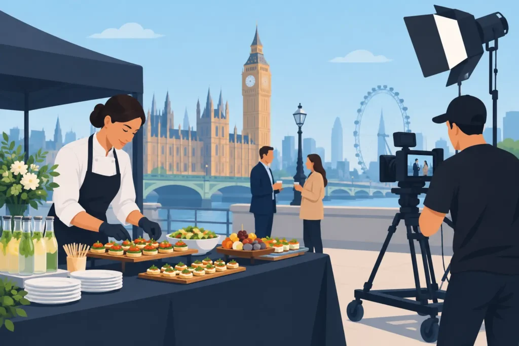 Commercial Shoot Catering Case Study in London
