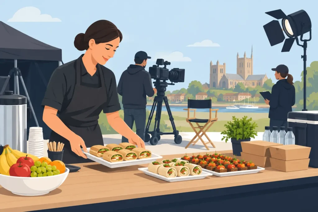 Crew Caterers Colchester Essex for Busy Sets