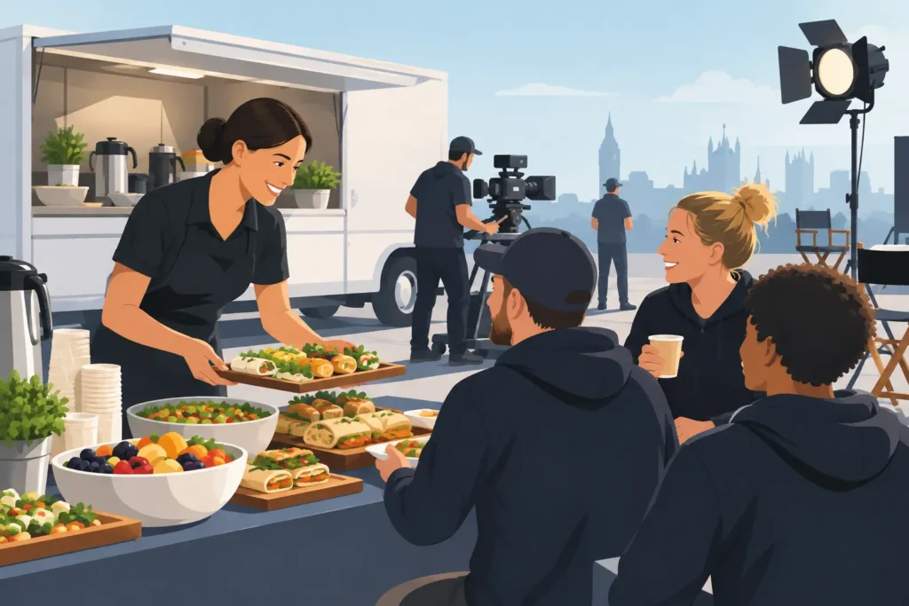 How a TV and Film Catering Company UK Crews Trust
