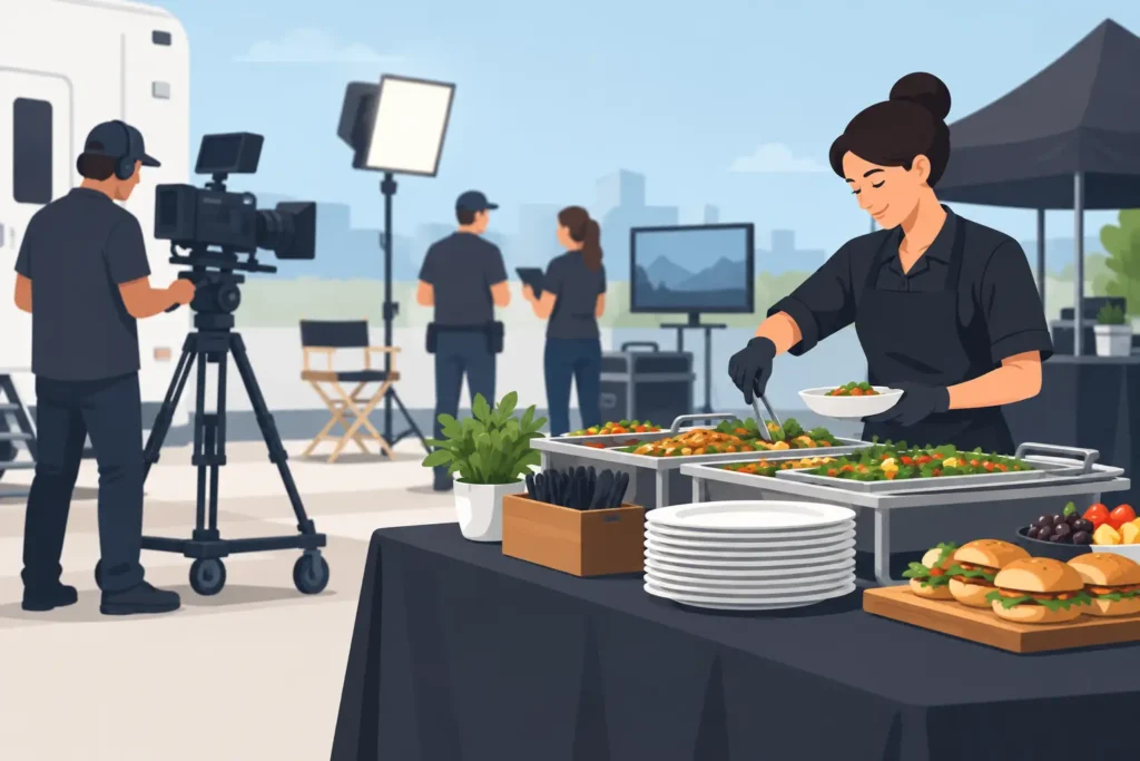 How to Find TV Production Caterers Near Me