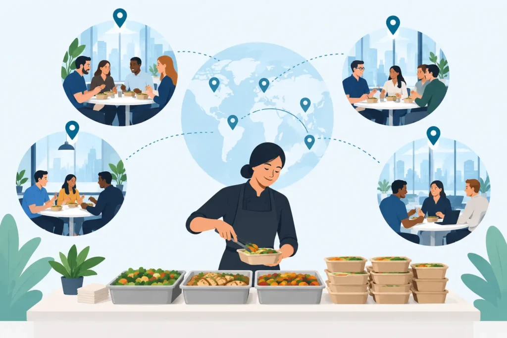 Multi Location Catering That Keeps Teams Fed 2 Multi Location Catering That Keeps Teams Fed