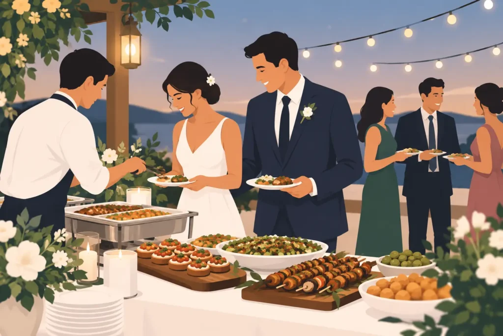 Wedding Evening Food That Guests Actually Want 2 Wedding Evening Food That Guests Actually Want