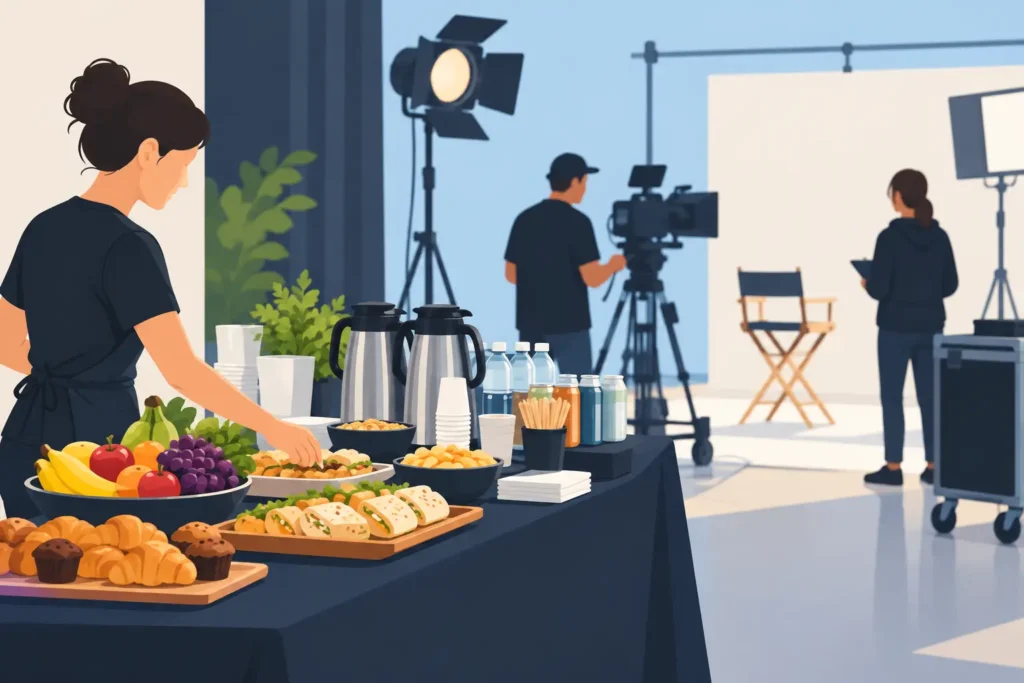 What Is Craft Service on a Film or TV Set?