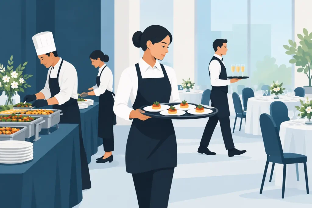 Catering Staff Ratios for Events That Run Smoothly