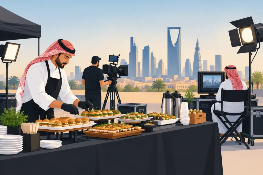 Choosing TV and Film Caterers in Saudi Arabia