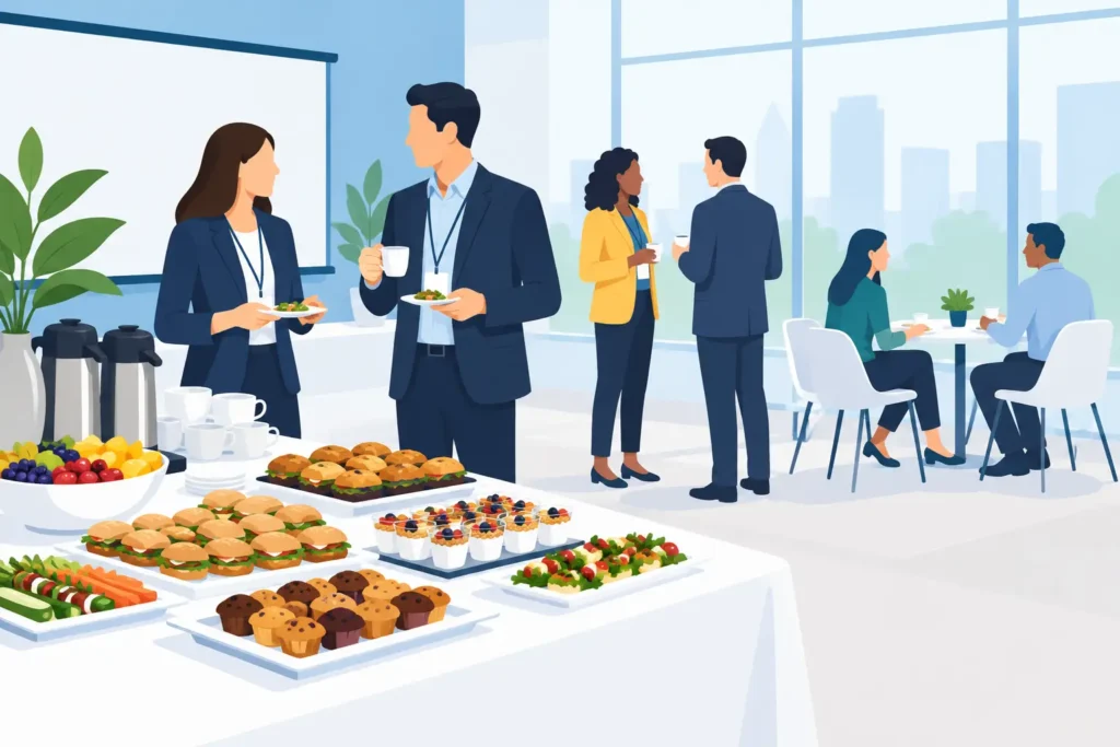 Conference Catering Options That Keep Teams Moving