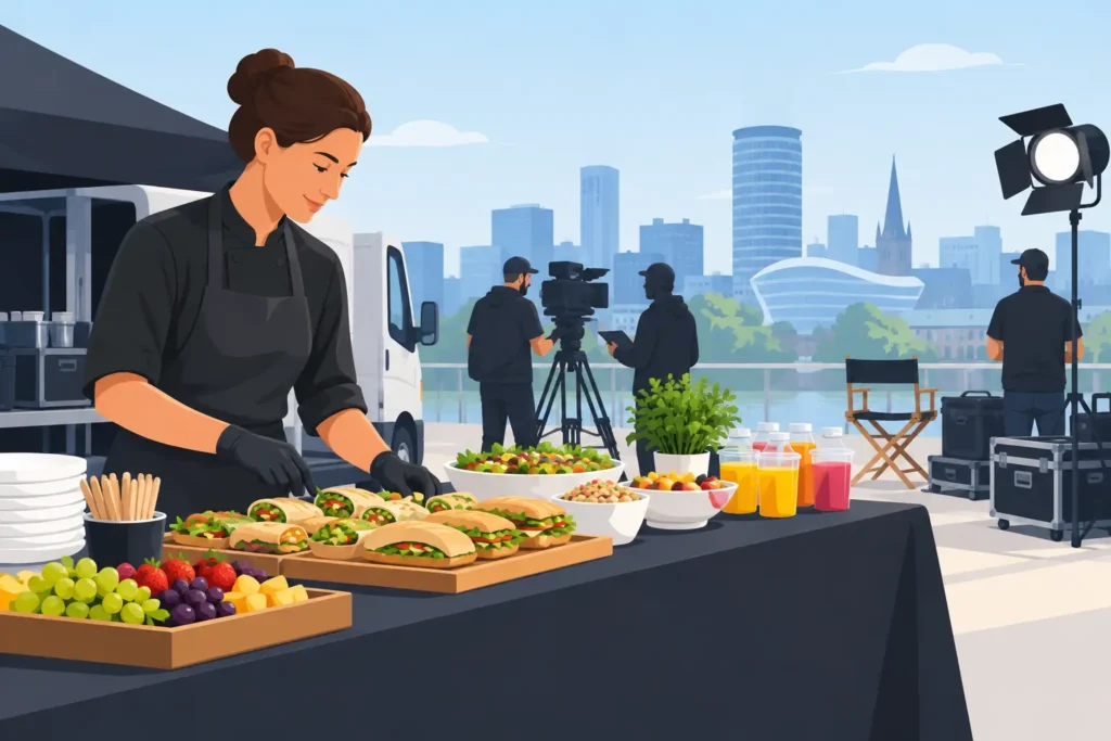 Crew Caterers Birmingham for Production Days