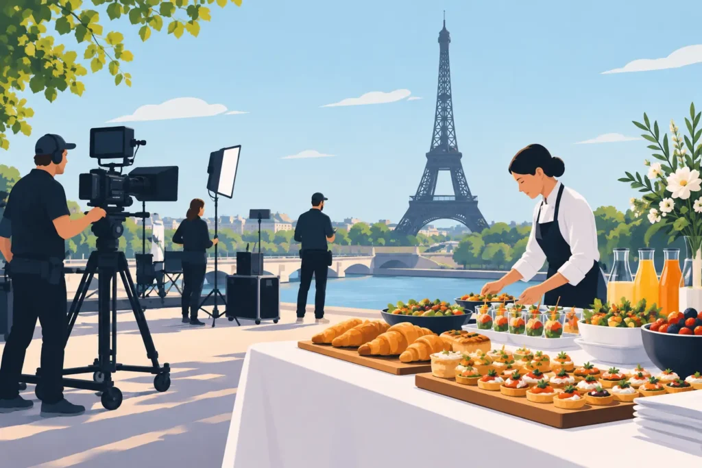 Exceptional TV and Film Catering in France 2 Exceptional TV and Film Catering in France
