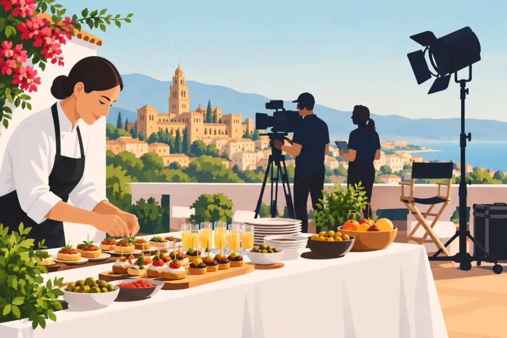 Exceptional TV and Film Catering in Spain