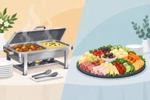 Hot Meals Versus Cold Platters for Events