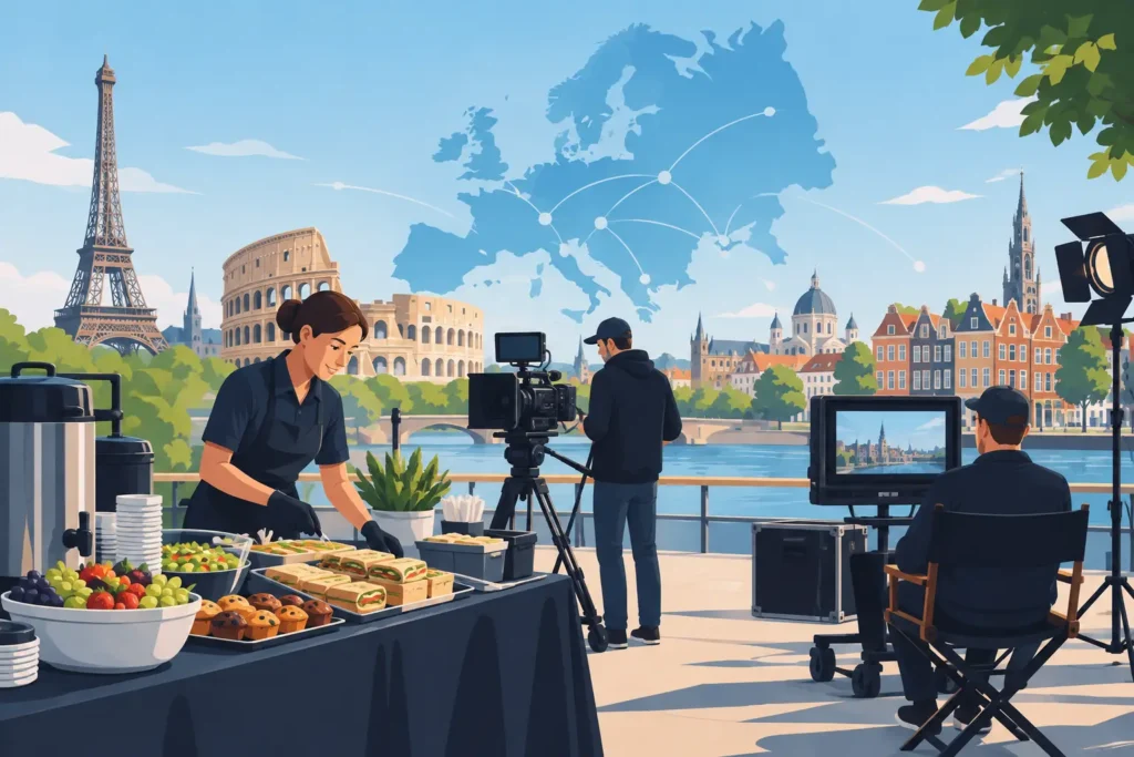 TV and Film Catering Across Europe for TV Productions