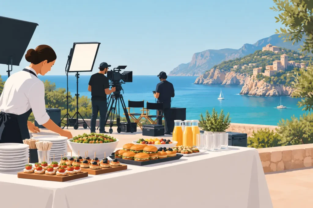 TV and Film Catering in Mallorca for Productions