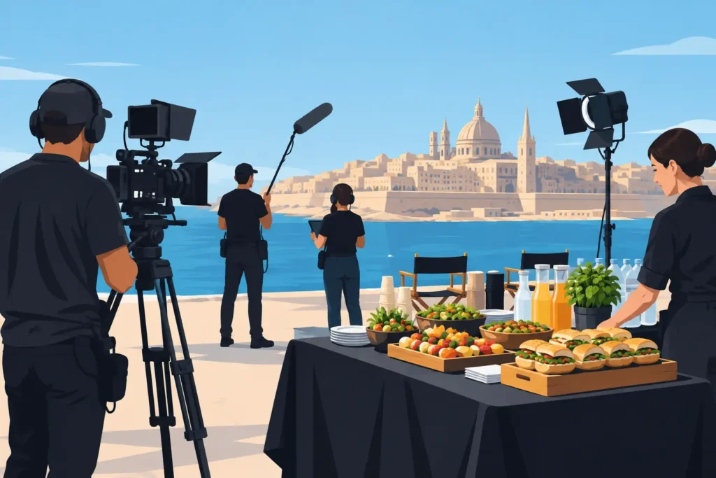 TV and Film Catering Malta: What Crews Need 2 TV and Film Catering Malta: What Crews Need