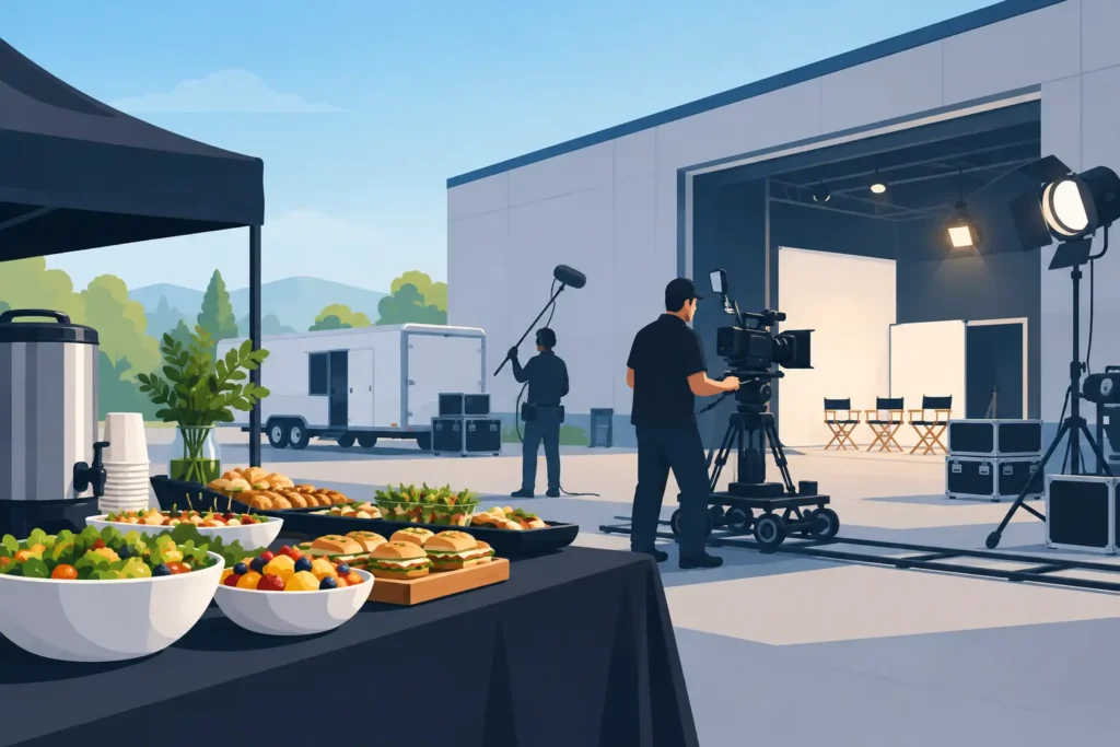 TV and Film Catering Pinewood for TV Productions
